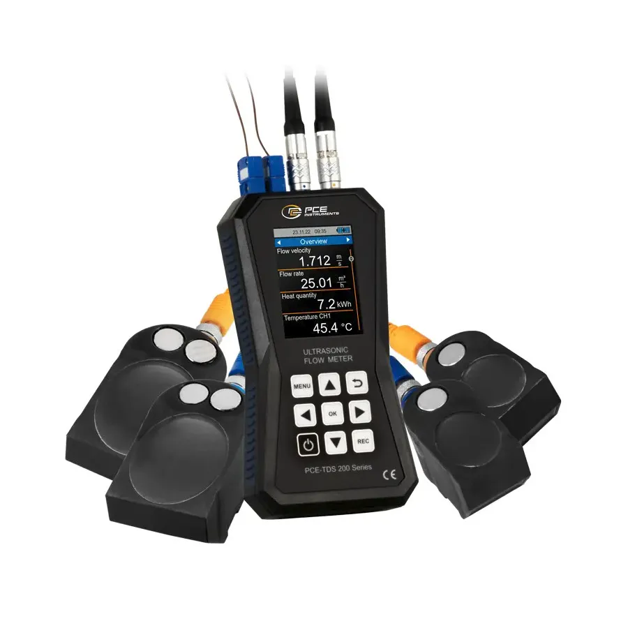 PCE Instruments PCE-TDS 200+ ML Medidor de Fluxo Ultrassônico