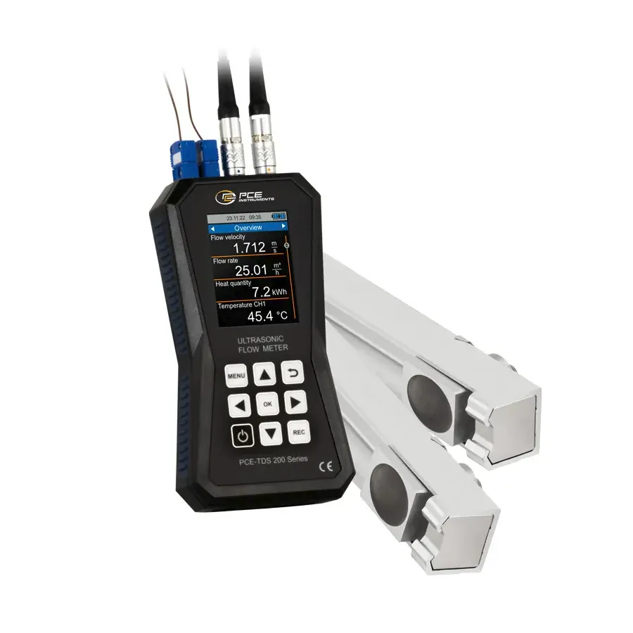 PCE Instruments PCE-TDS 200+ MR Medidor de Fluxo Ultrassônico