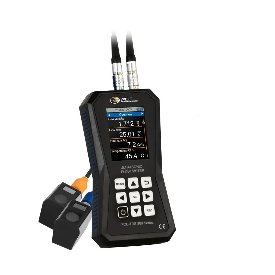 PCE Instruments PCE-TDS 200 S Medidor de Fluxo Ultrassônico
