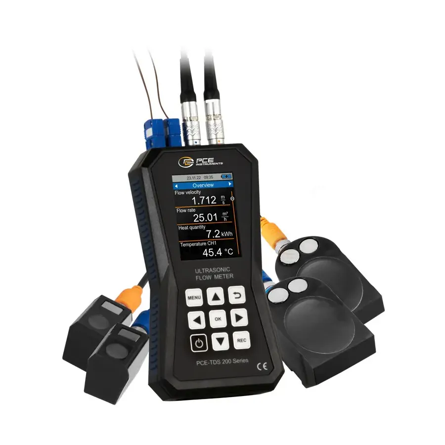 PCE Instruments PCE-TDS 200+ SL Medidor de Fluxo Ultrassônico