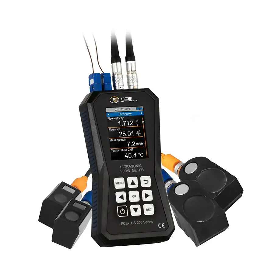 PCE Instruments PCE-TDS 200+ SM Medidor de Fluxo Ultrassônico