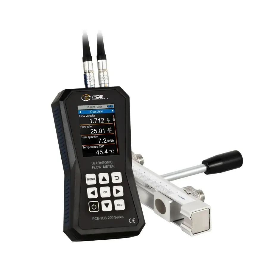 PCE Instruments PCE-TDS 200 SR Medidor de Fluxo Ultrassônico