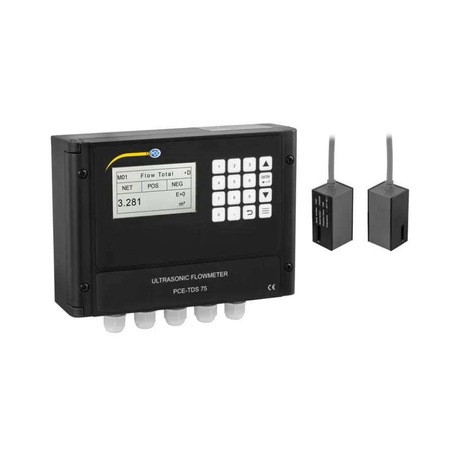 PCE Instruments PCE-TDS 75 Medidor de Fluxo Ultrassônico