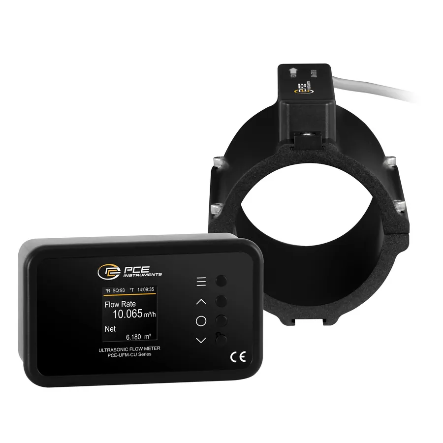PCE Instruments PCE-UFM 65CU Medidor de Vazão Ultrassônico de Grampo