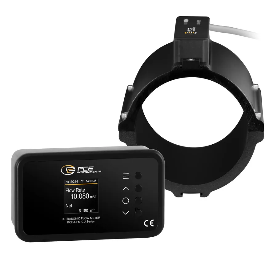 PCE Instruments PCE-UFM 80CU Medidor de Vazão Ultrassônico de Grampo