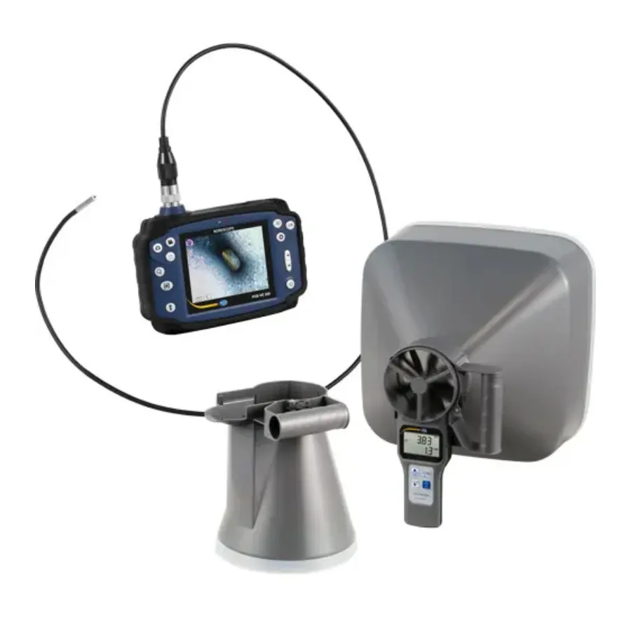 Conjunto de Borescópio de Vídeo e Anemômetro PCE Instruments PCE-VE 200-KIT1