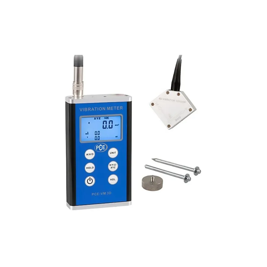 PCE Instruments Medidor de Vibração PCE-VM 3D