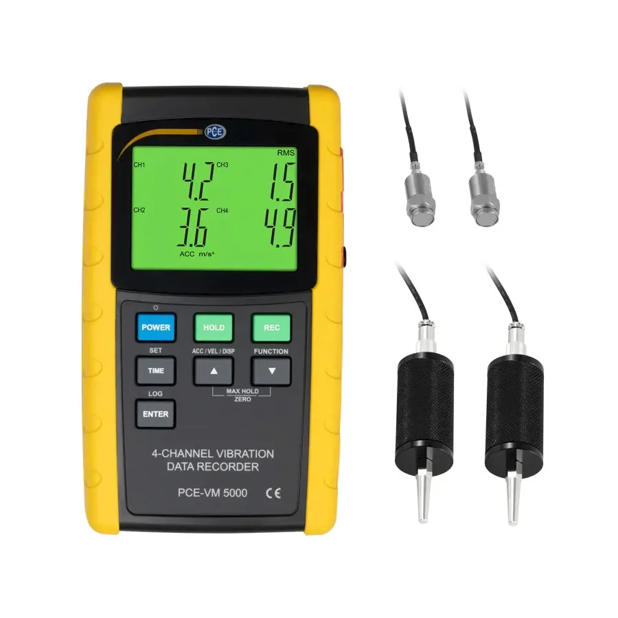 PCE Instruments Registrador de Dados de Vibração PCE-VM 5000-KIT