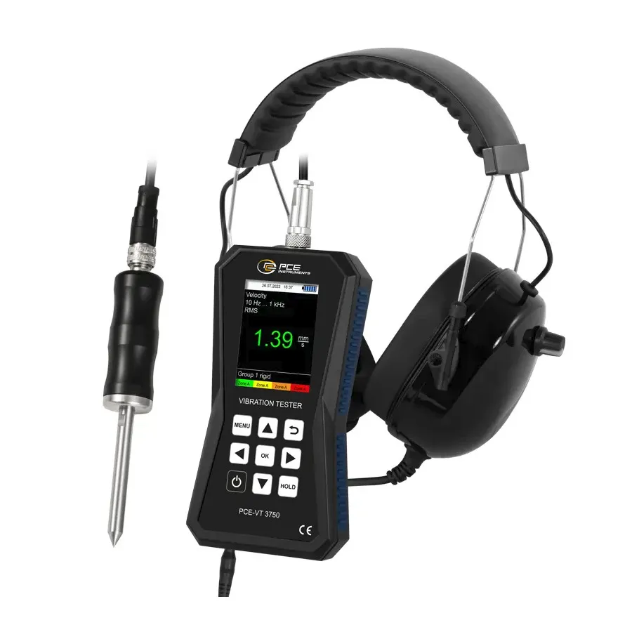 PCE Instruments Medidor de Vibração PCE-VT 3750S
