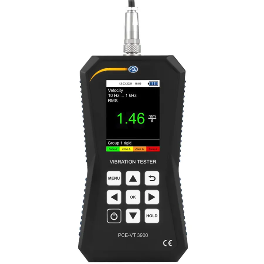 PCE Instruments PCE-VT 3900 Medidor de Vibração