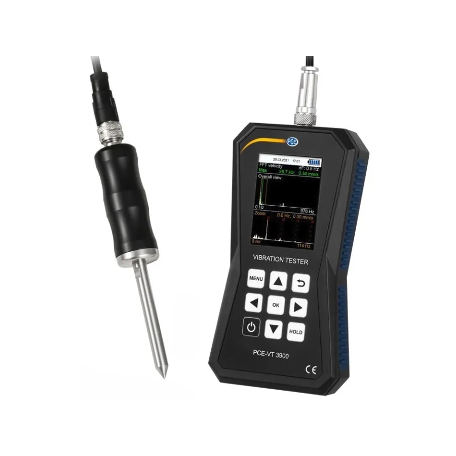 PCE Instruments PCE-VT 3900S Medidor de Vibração