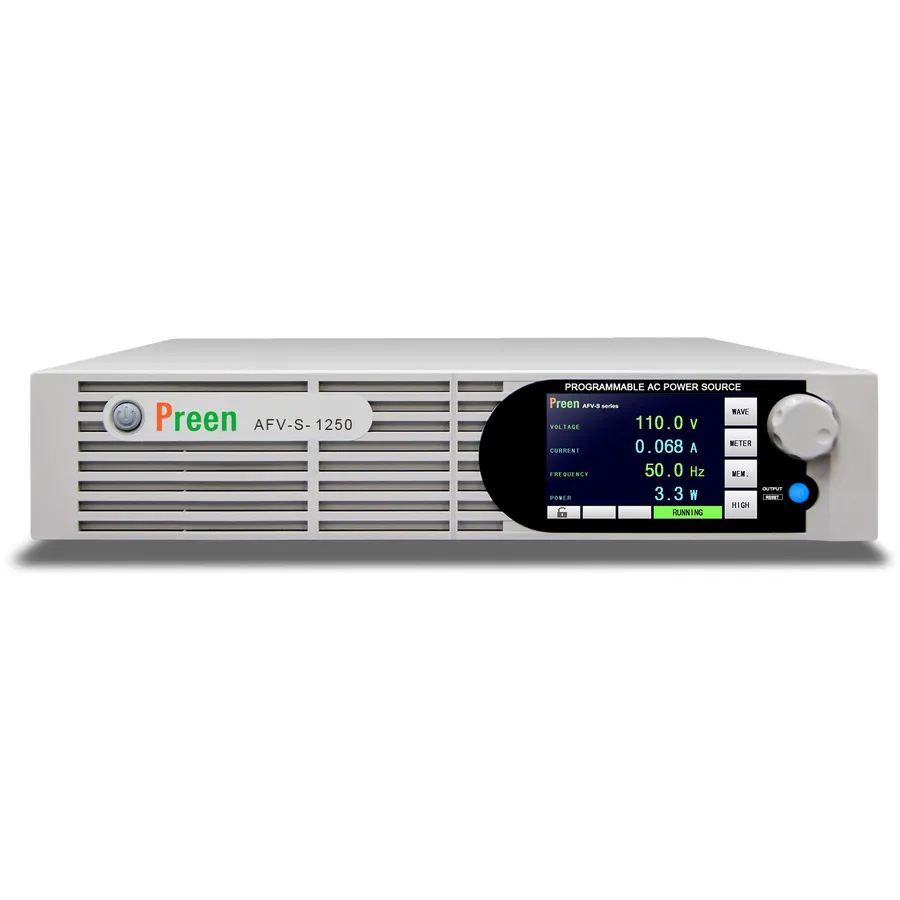 Fonte de Energia CA Programável Preen AFV-S-1250