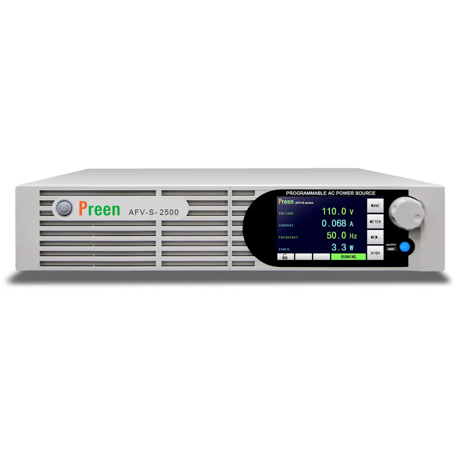 Fonte de Energia CA Programável Preen AFV-S-2500