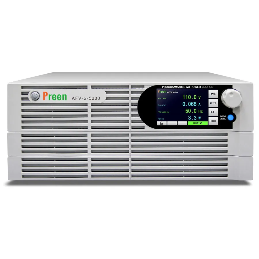 Fonte de Energia CA Programável Preen AFV-S-5000