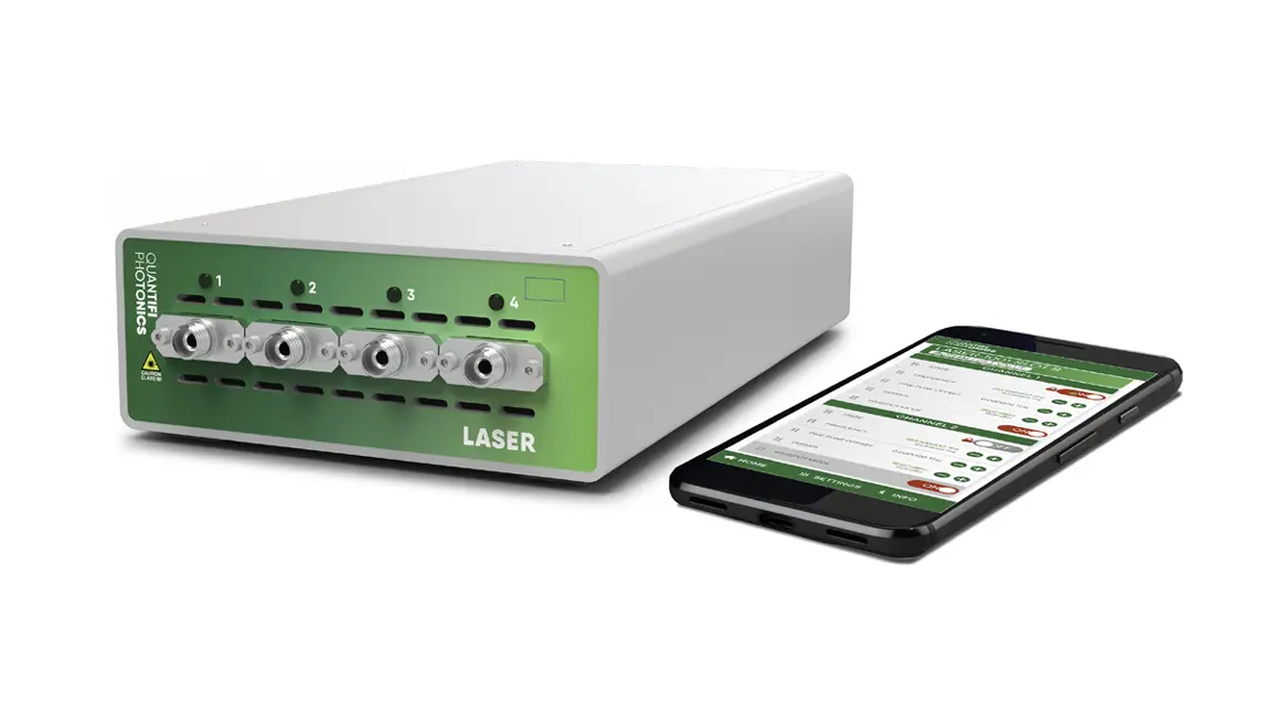 Fonte de Laser Sintonizável Quantifi Photonics LASER-1052-2-FA-MTRQ