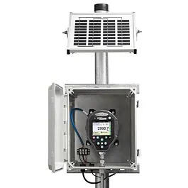 Ralston Instruments FLP1-GR-QF-EH-SP FieldLab Kit de Invólucro Externo com Energia Solar