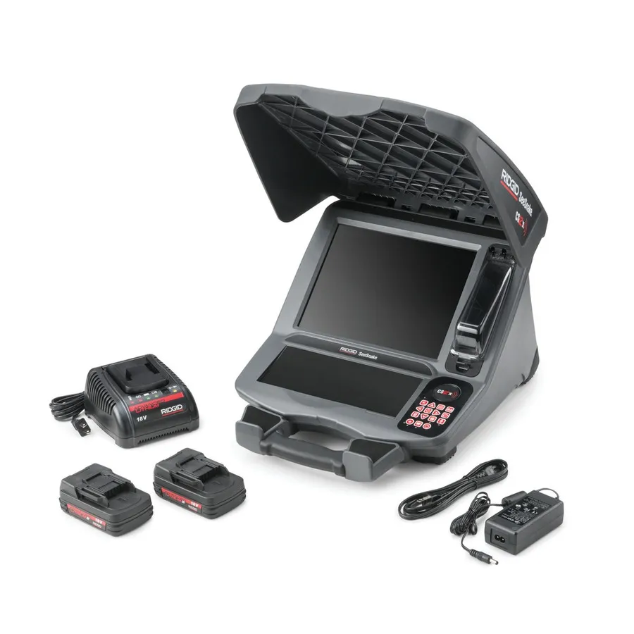 Monitor RIDGID 57288 CS12x com 2 Baterias e Carregador
