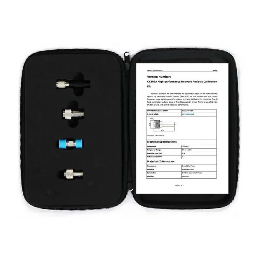 Kit de Calibração de Precisão RIGOL CK106A, OSL, DC a 6.5GHz, Type-N(m), para RSA5/RSA3VNA