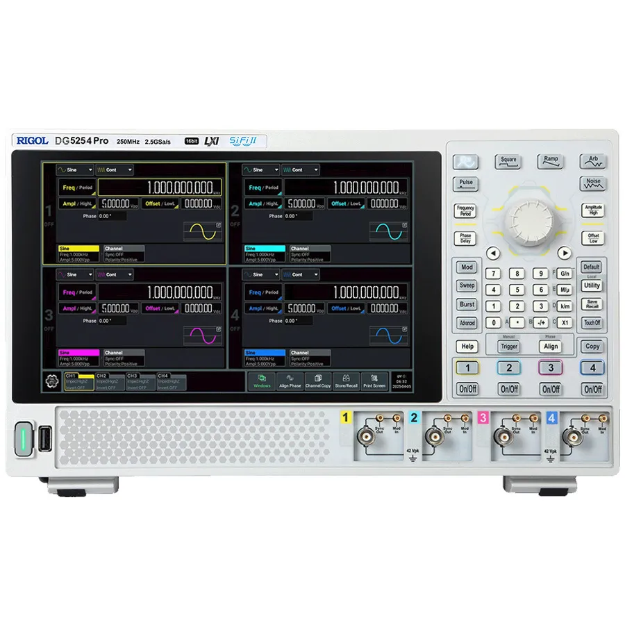 RIGOL DG5254 Pro Gerador de Função/Forma de Onda Arbitrária