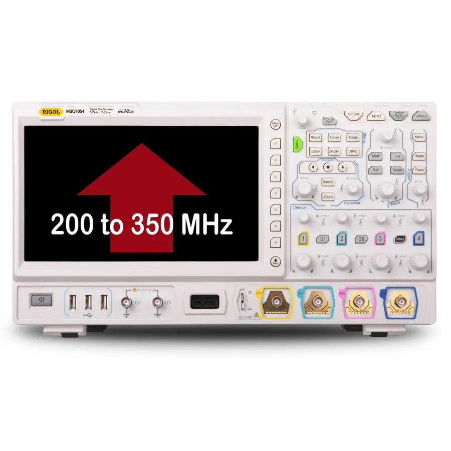 Opção de Atualização de Largura de Banda RIGOL DS7000-BW2T3