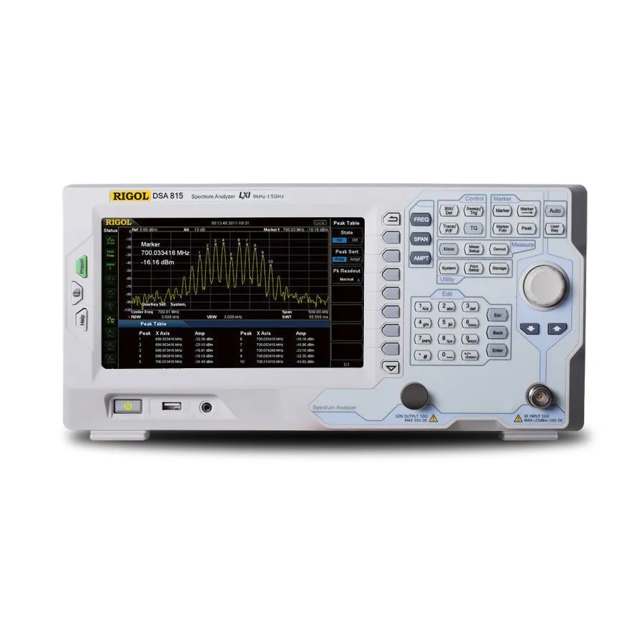 RIGOL DSA815 Analisador de Espectro RF