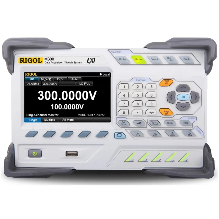 Sistema RIGOL M301 de Aquisição de Dados e Comutação com DMM