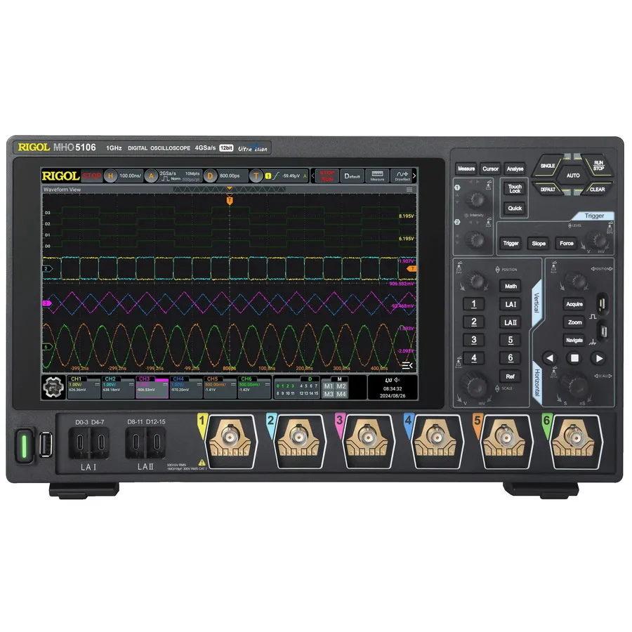 Osciloscópio Digital RIGOL MHO5106
