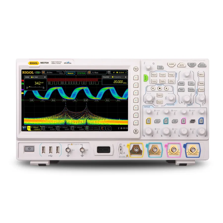 Osciloscópio de Sinal Misto RIGOL MSO7034