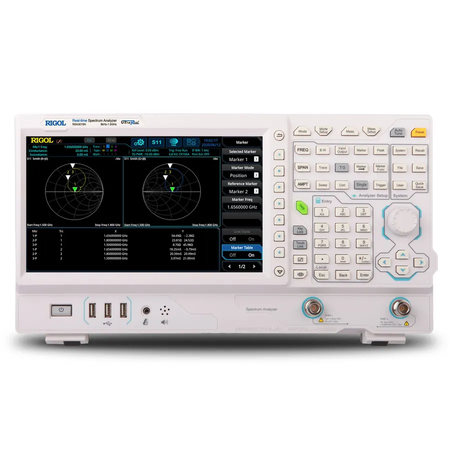 RIGOL RSA3015N-OCXO Analisador de Espectro em Tempo Real
