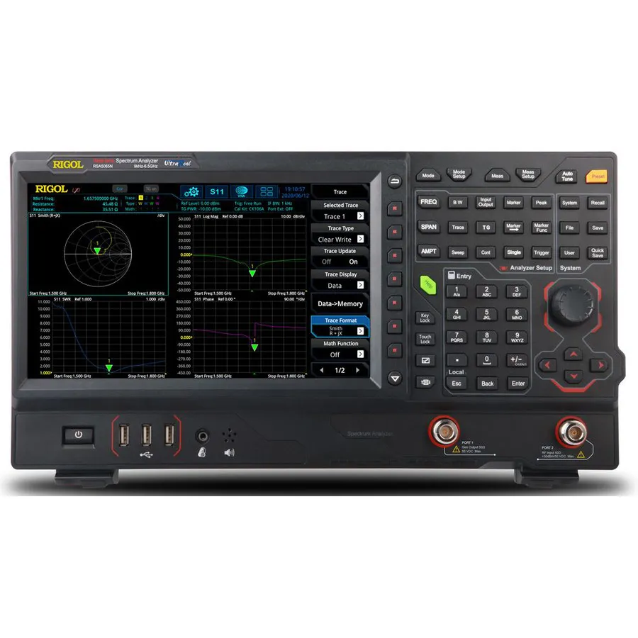 Analisador de Espectro em Tempo Real RIGOL RSA5032N-OCXO com Relógio OCXO e VNA