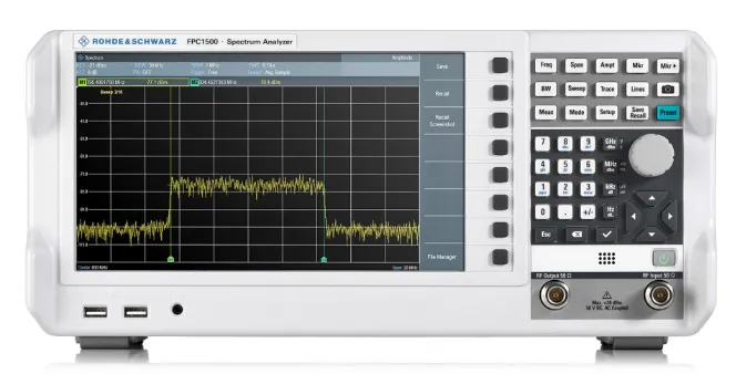 Pacote Analisador de Espectro Rohde & Schwarz FPC-COM2