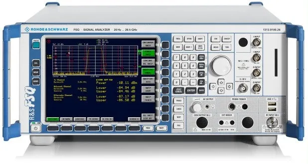 Rohde & Schwarz FSQ26 Analisador de Sinal e Espectro RF
