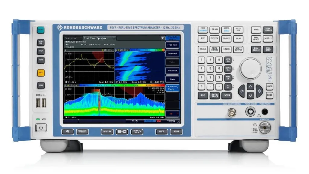 Analisador de Espectro em Tempo Real Rohde & Schwarz FSVR30