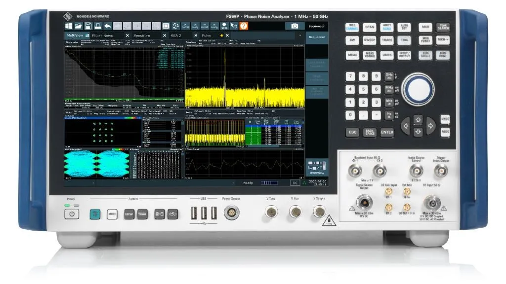 Rohde & Schwarz FSWP8 Analisador de Ruído de Fase e Testador de VCO
