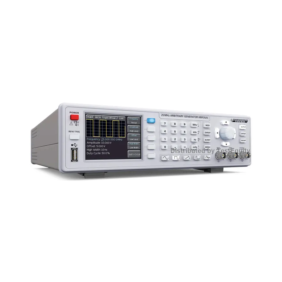 Gerador de Função e Forma de Onda Arbitrária Rohde & Schwarz HMF2525