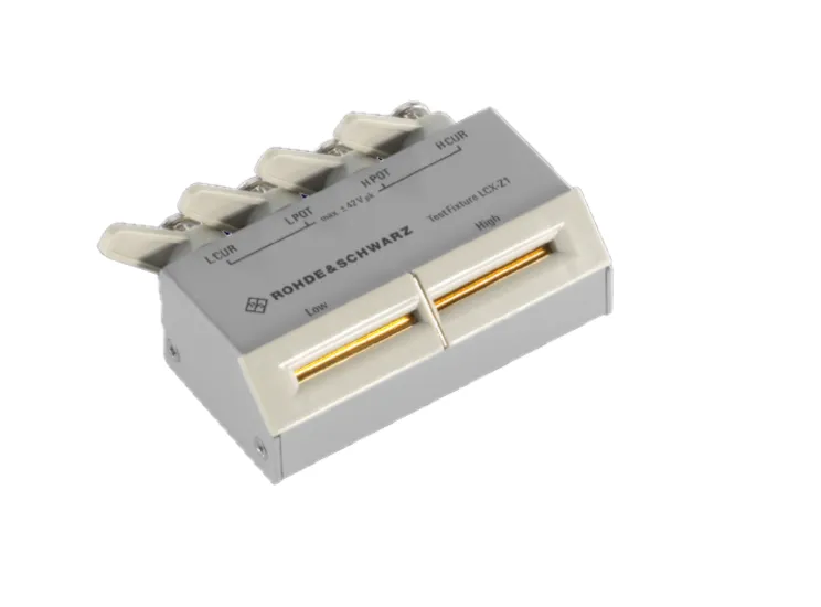 Suporte de Teste Rohde & Schwarz LCX-Z1 para Componentes de Terminal Axial/Radial