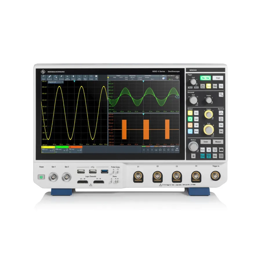 Rohde & Schwarz MXO44-PRO Pacote Osciloscópio Digital