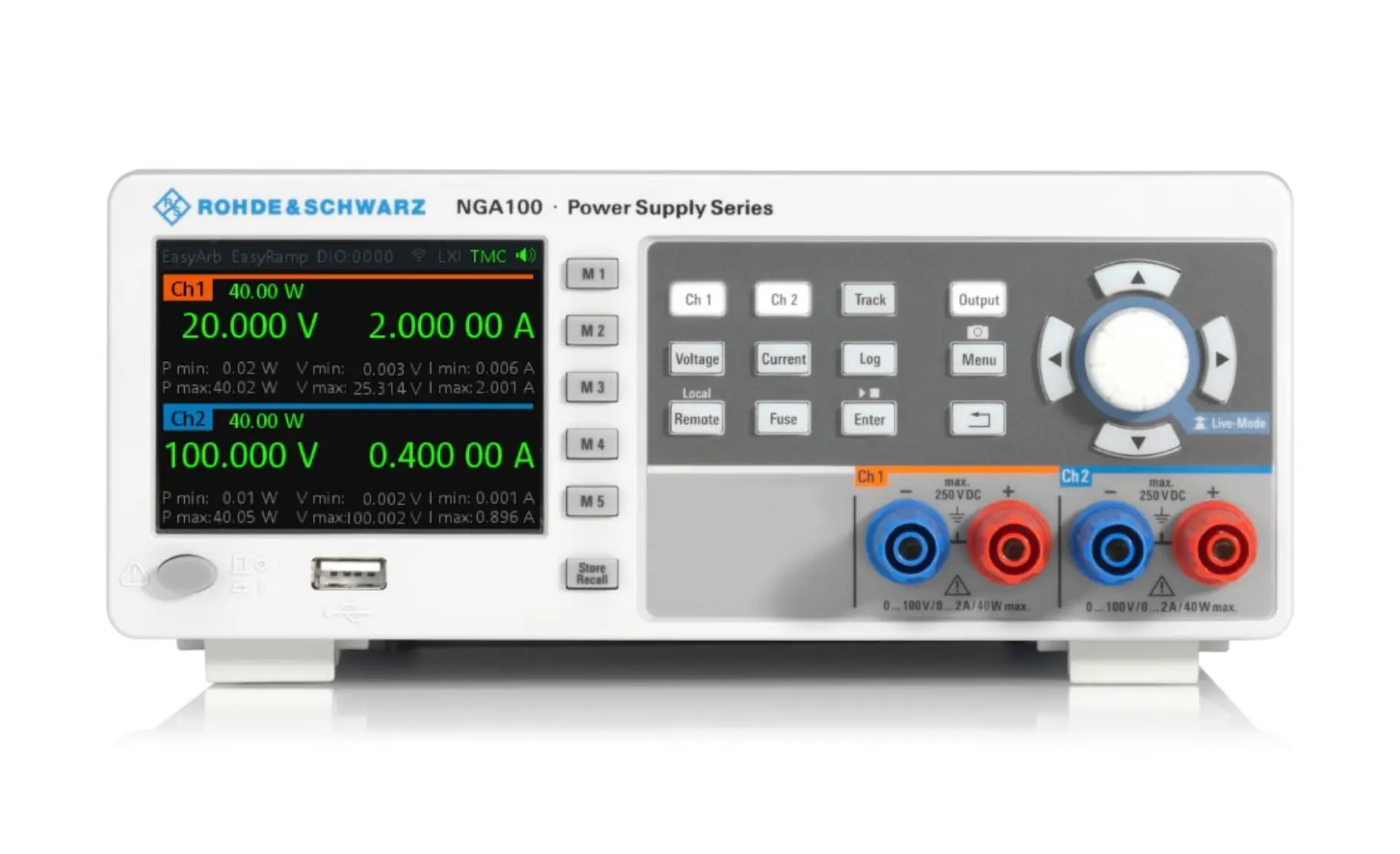 Fonte de Alimentação Rohde & Schwarz NGA142COMB