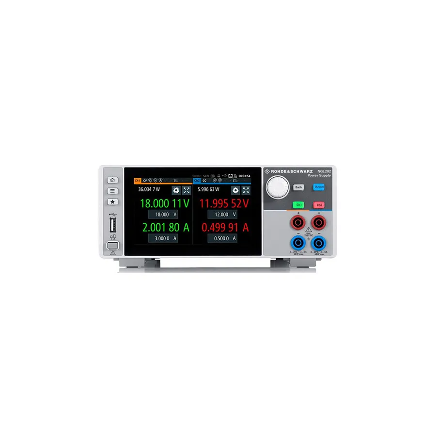 Rohde & Schwarz NGL-COM2B Fonte de Alimentação DC com 2 Canais