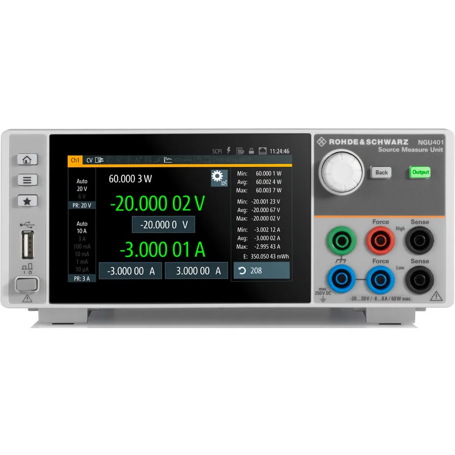 Unidade de Medição de Fonte Rohde & Schwarz NGU401