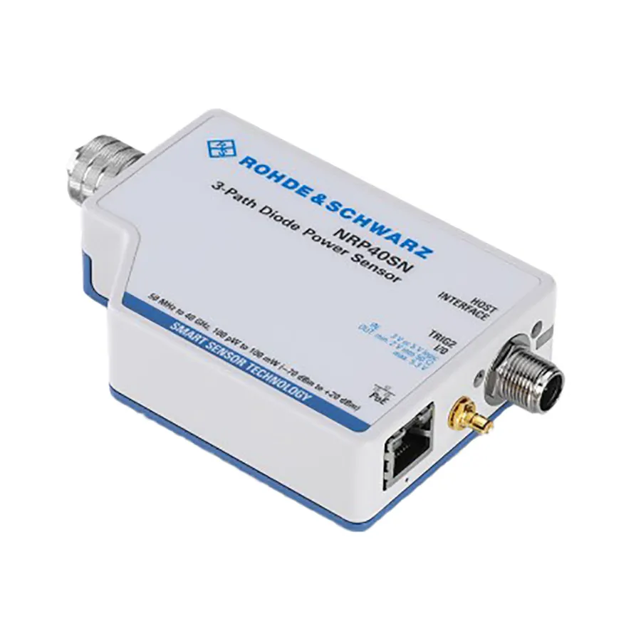 Rohde & Schwarz NRP40SN Sensor de Potência com Diodo Triplo com LAN