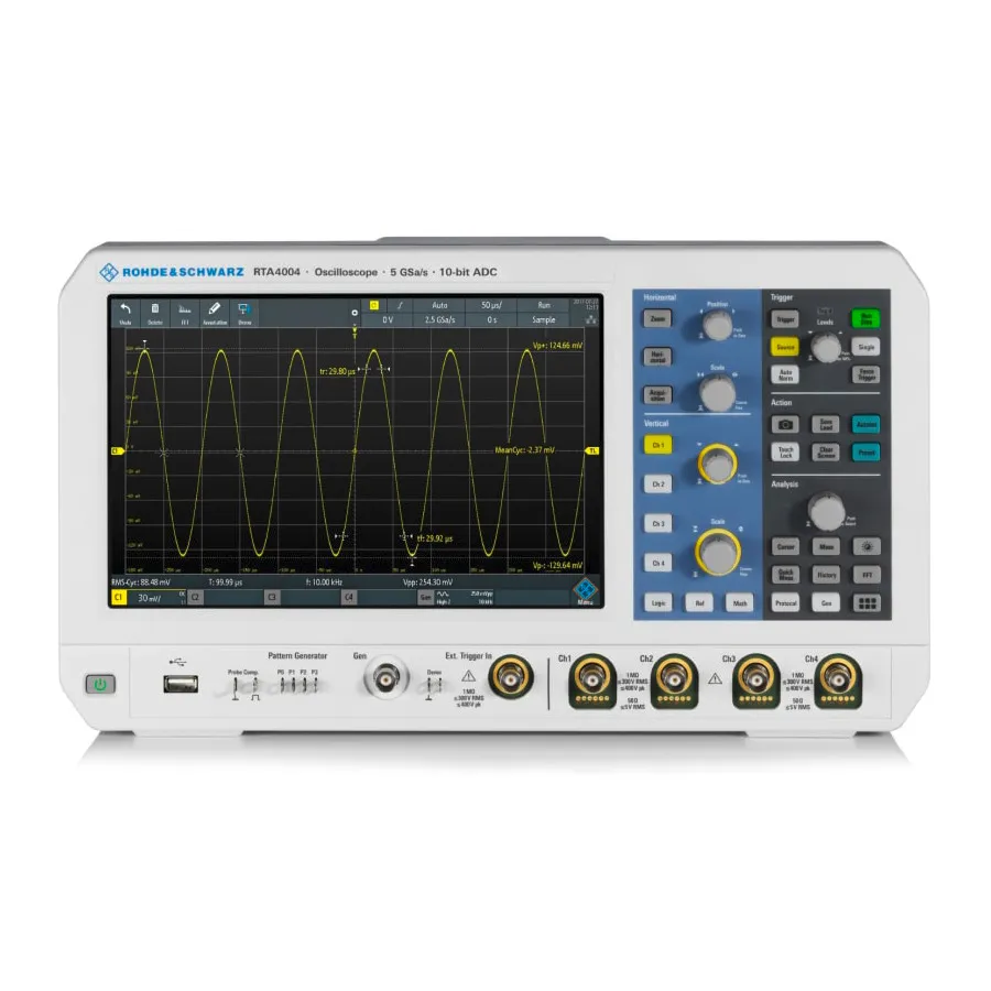 Osciloscópio Digital Rohde & Schwarz RTA4K-34M