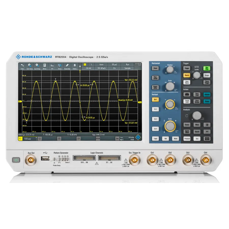 Osciloscópio Digital Educacional Rohde & Schwarz RTB2004EDU