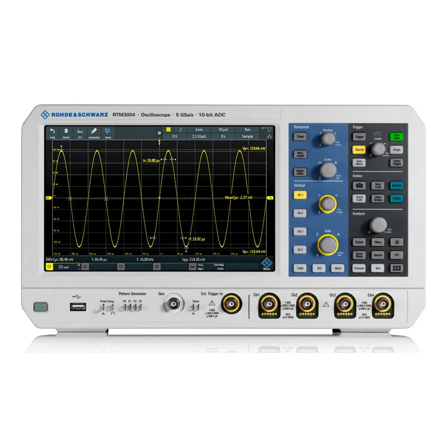 Rohde & Schwarz RTM3004 Osciloscopio Digital