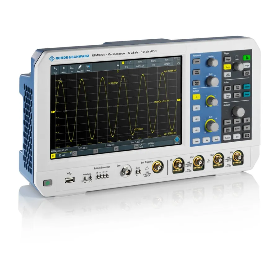 Osciloscópio Digital Rohde & Schwarz RTM3K-24
