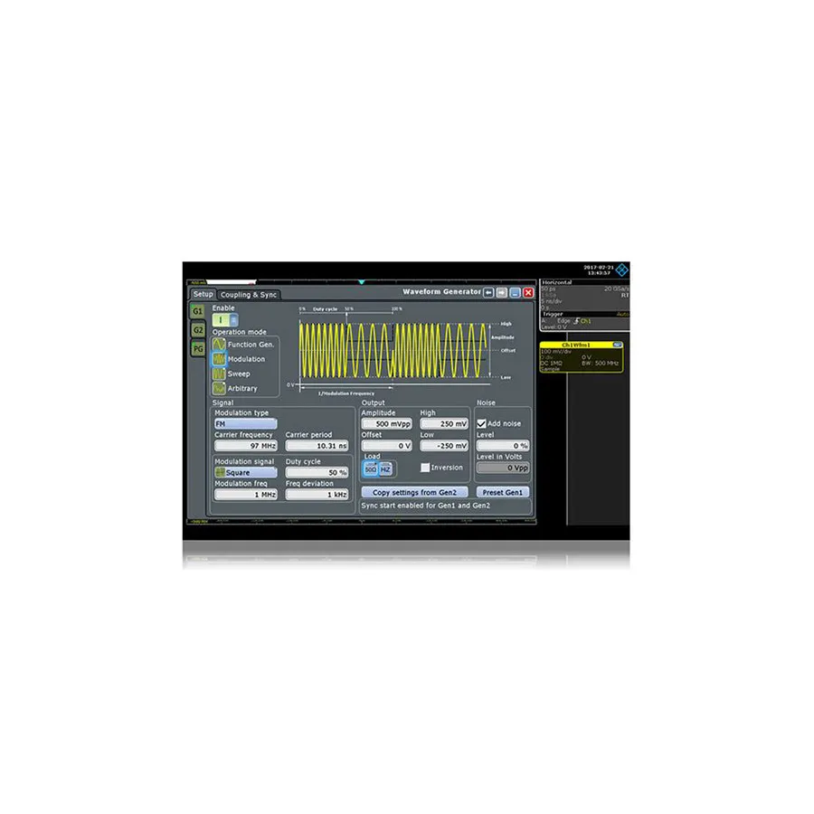 Gerador de Forma de Onda Arbitrária Rohde & Schwarz RTO-B6
