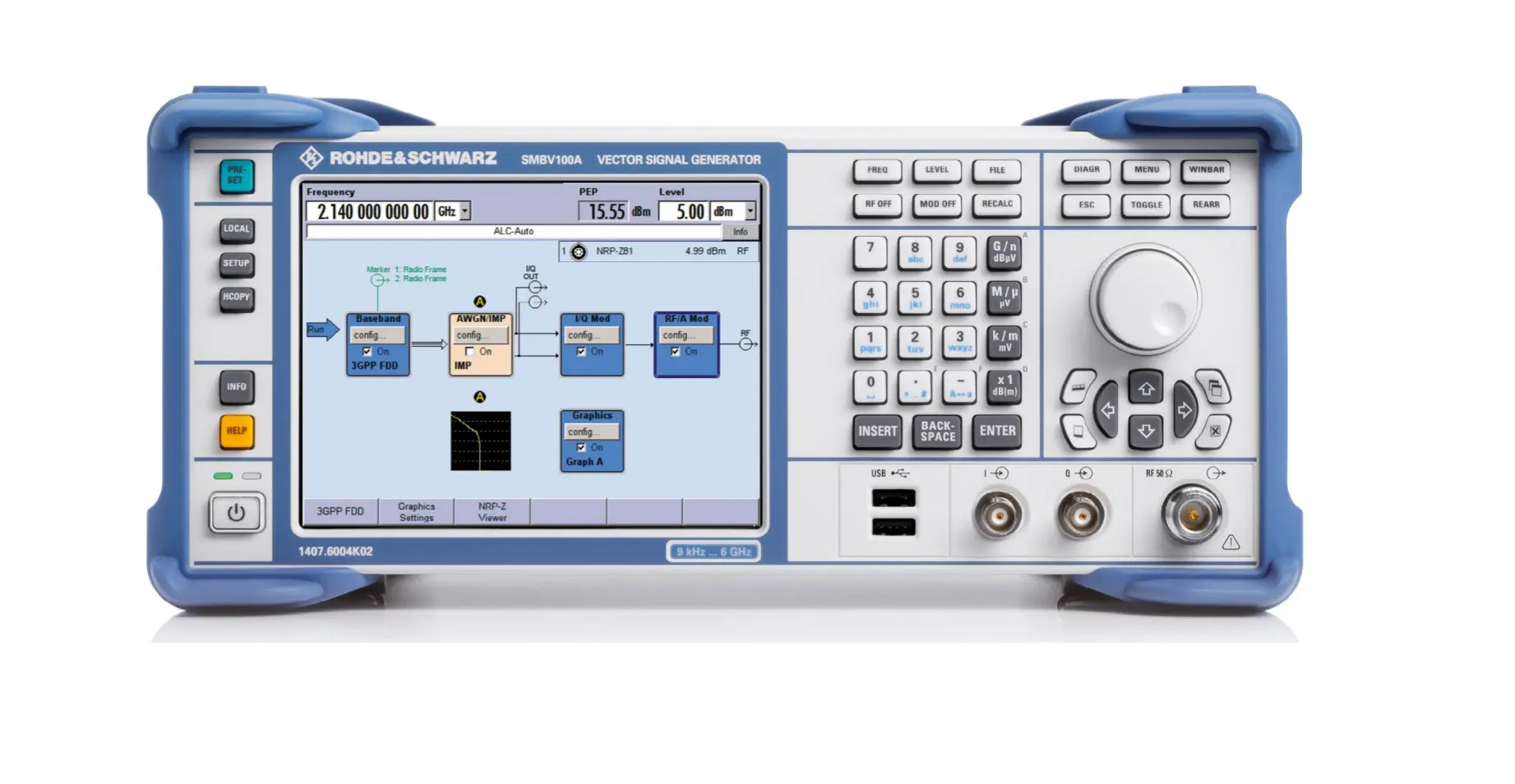 Gerador de Sinais Vetoriais Rohde & Schwarz SMBV100A