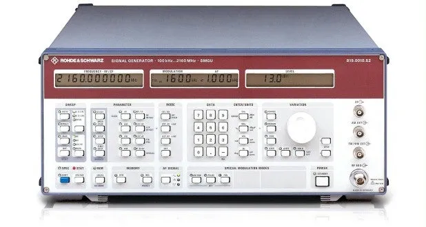 Rohde & Schwarz SMHU58 Gerador de Sinais de Alta Precisão