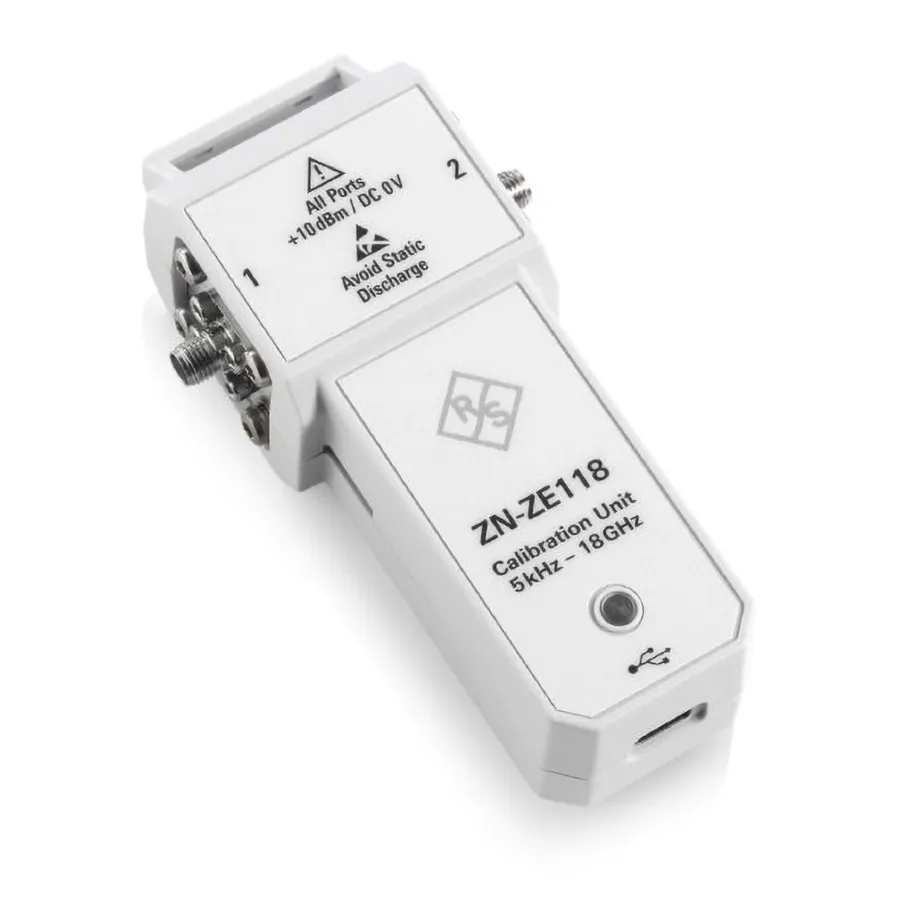 Unidade de Calibração Rohde & Schwarz ZN-ZE118