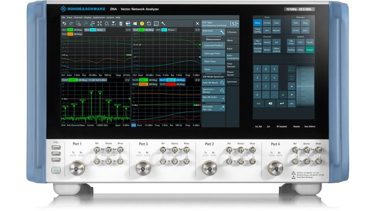 Analisador de Rede Vetorial Rohde & Schwarz ZNA67